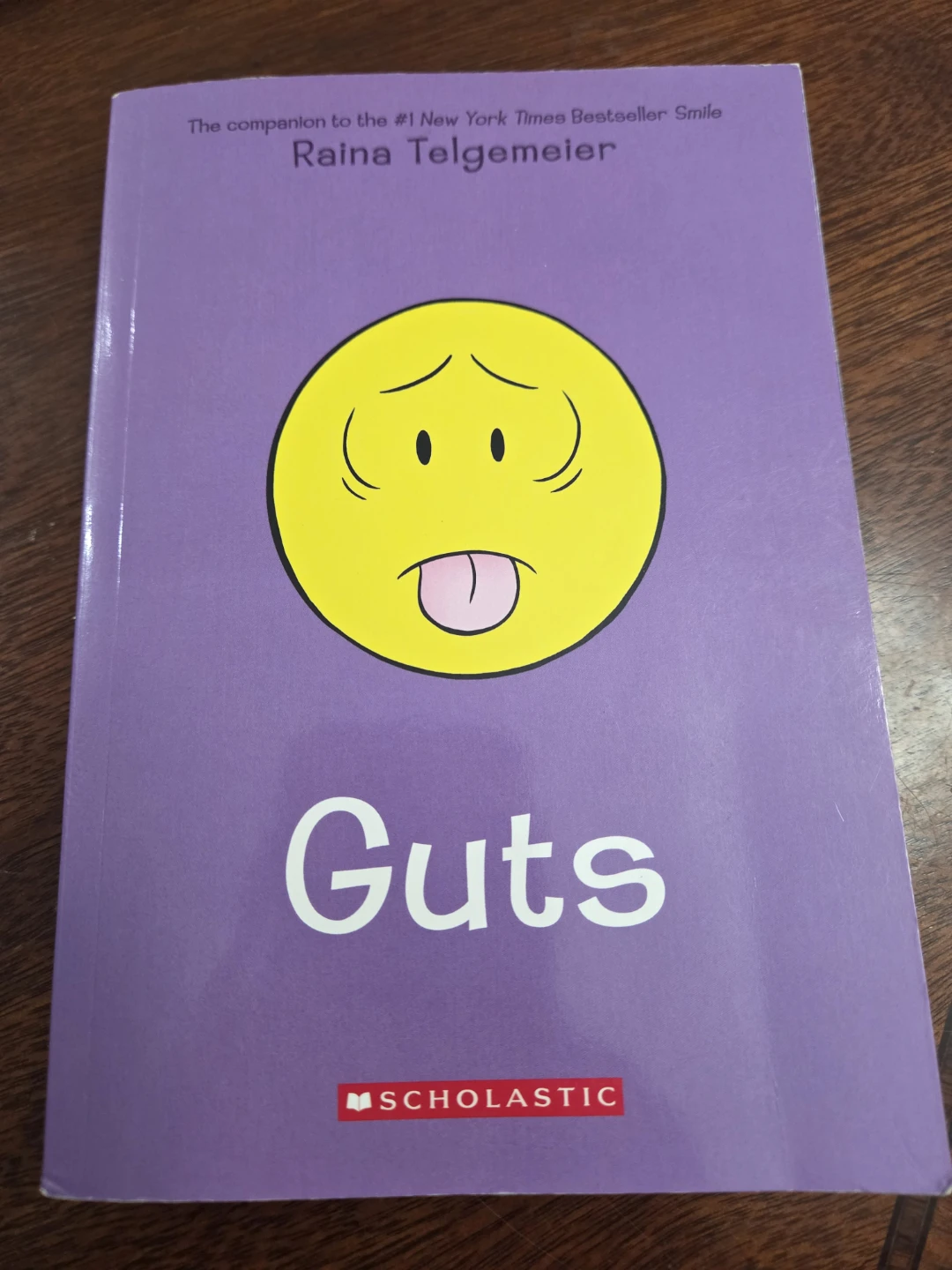 Guts by Raina Telgemeier Graphic Novel