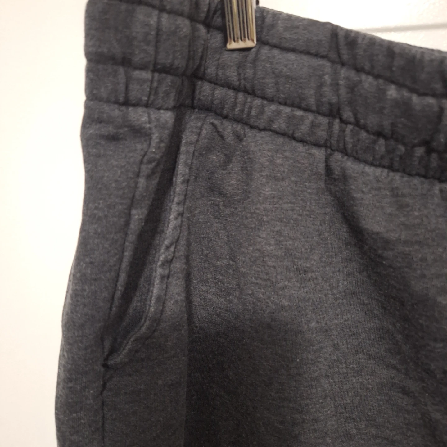 Dark Grey Sweat Shorts Size 2X - photo 2
