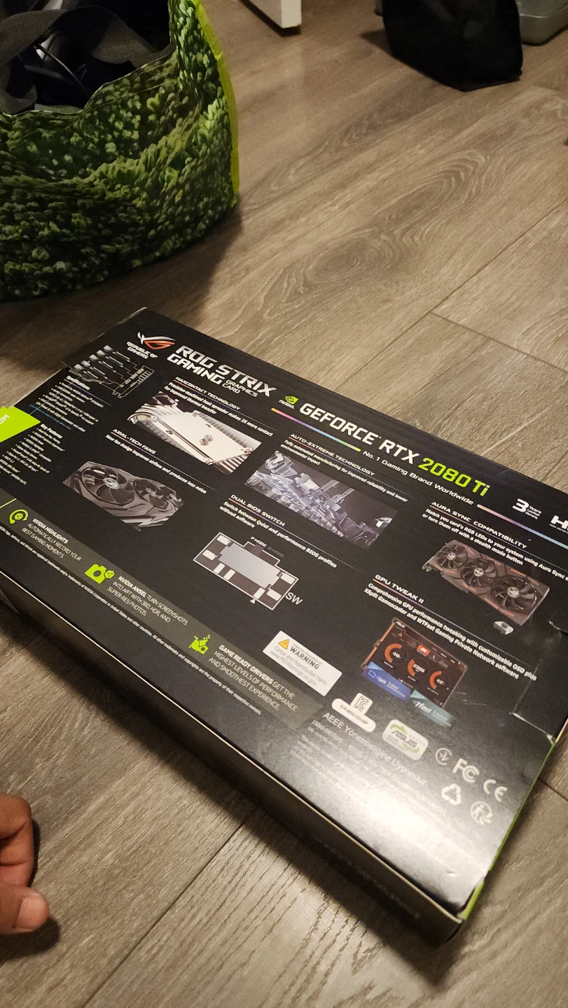 ASUS ROG Strix RTX 2080 Ti 11GB Graphics Card GPU - photo 3