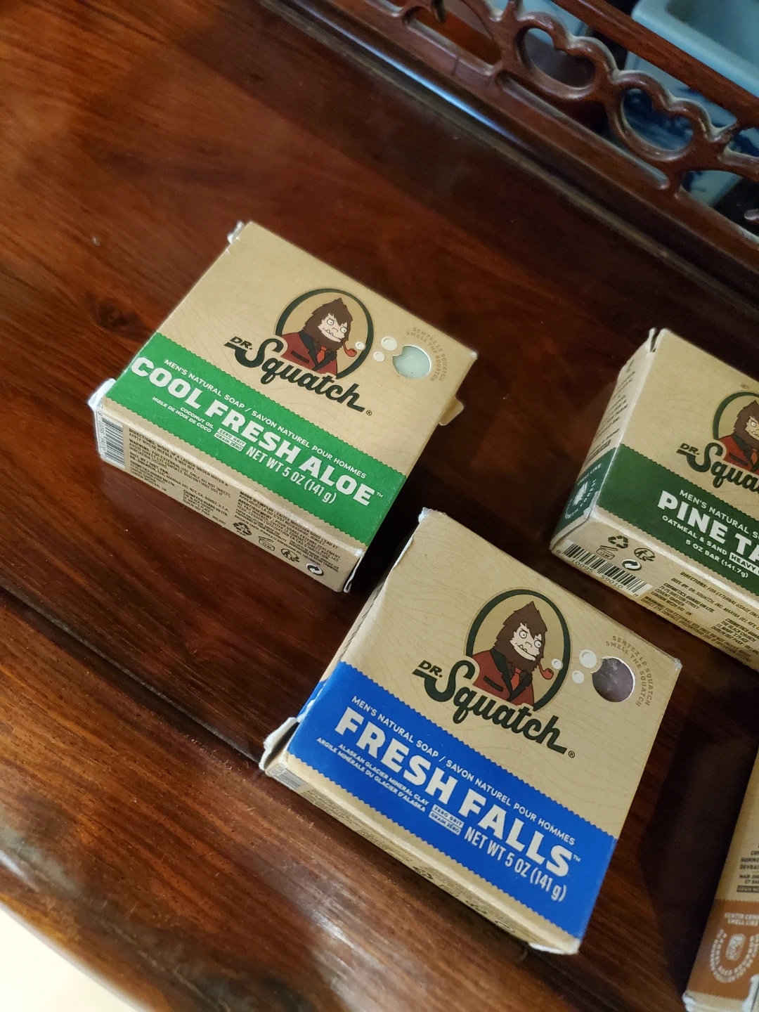 Dr. Squatch Men's Natural Soap Bundle (4 bars) - photo 3