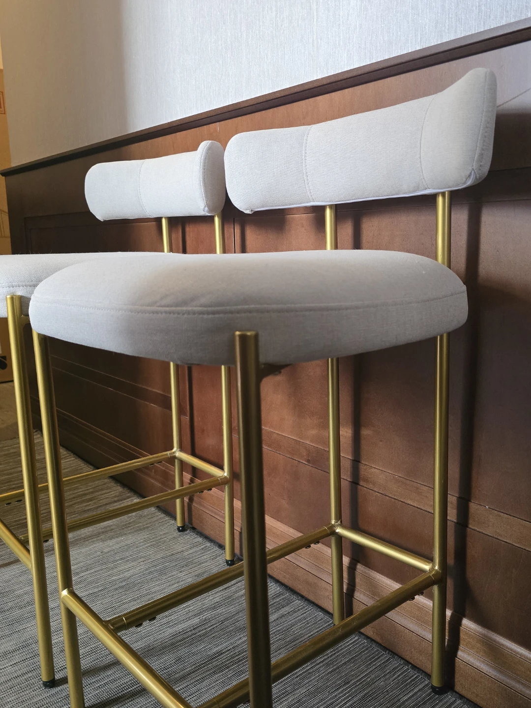 Upholstered Bar Stools, 2 available - photo 3