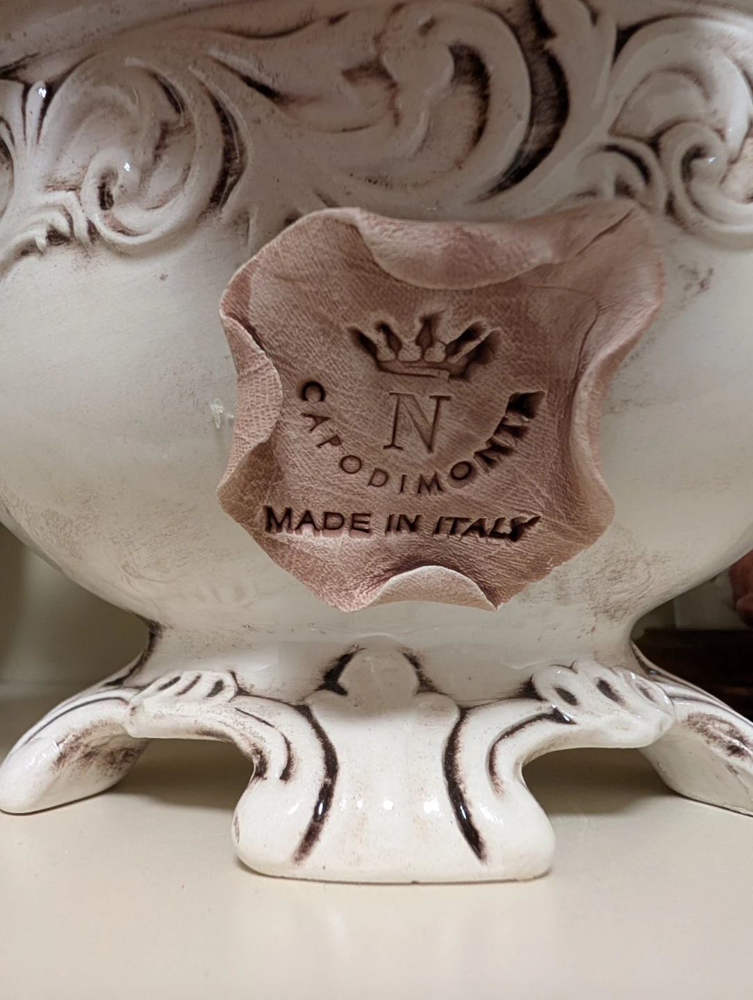 Capodimonte Porcelain Floral Arrangement - photo 5