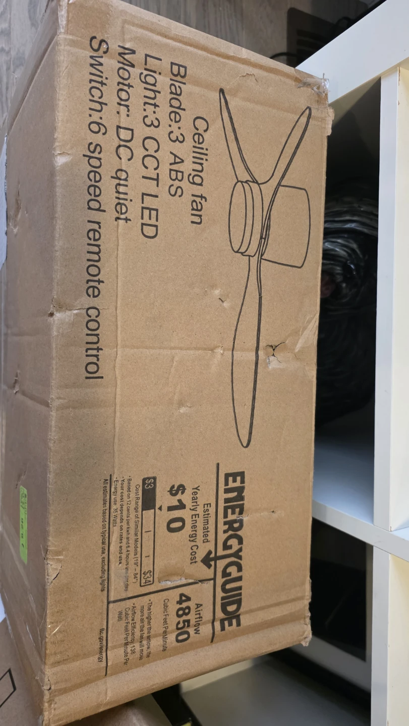 Ceiling Fan with 3 ABS Blades,