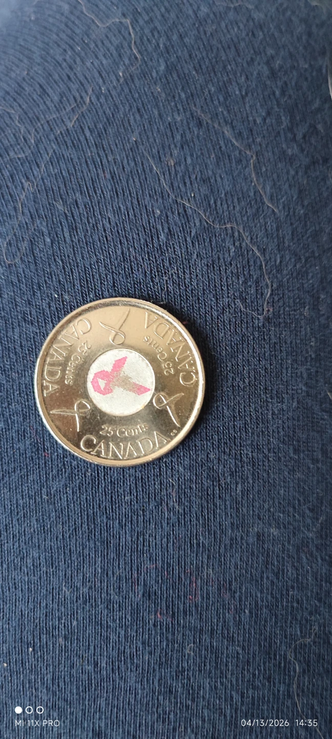 Canada 25 Cents Coin