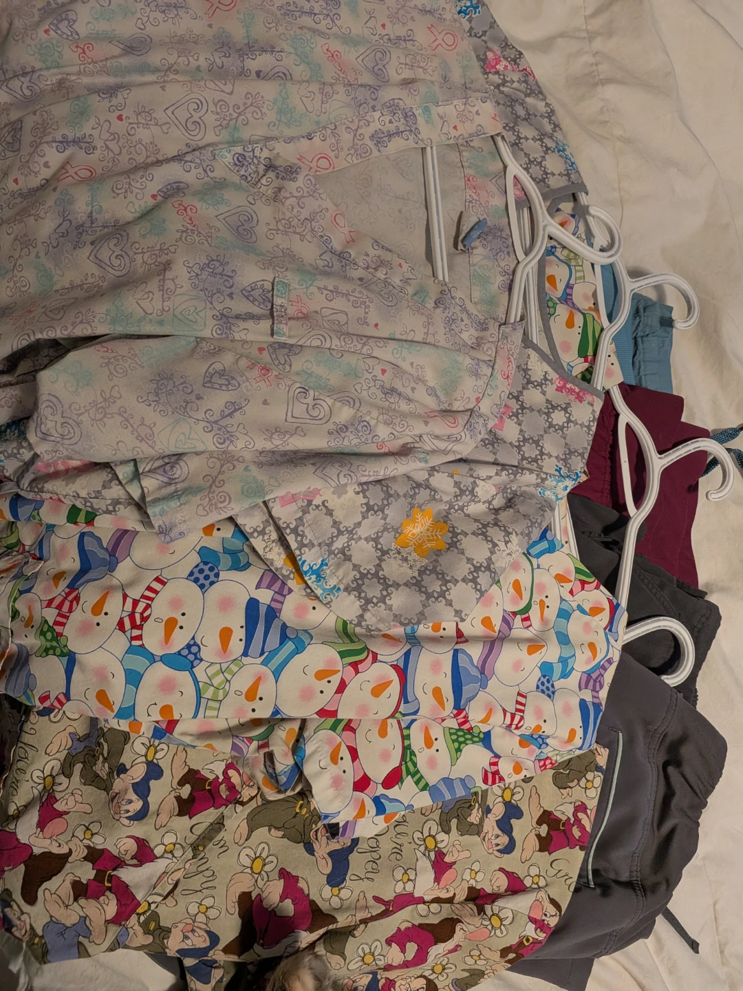 Bundle of Scrub Tops and Pants