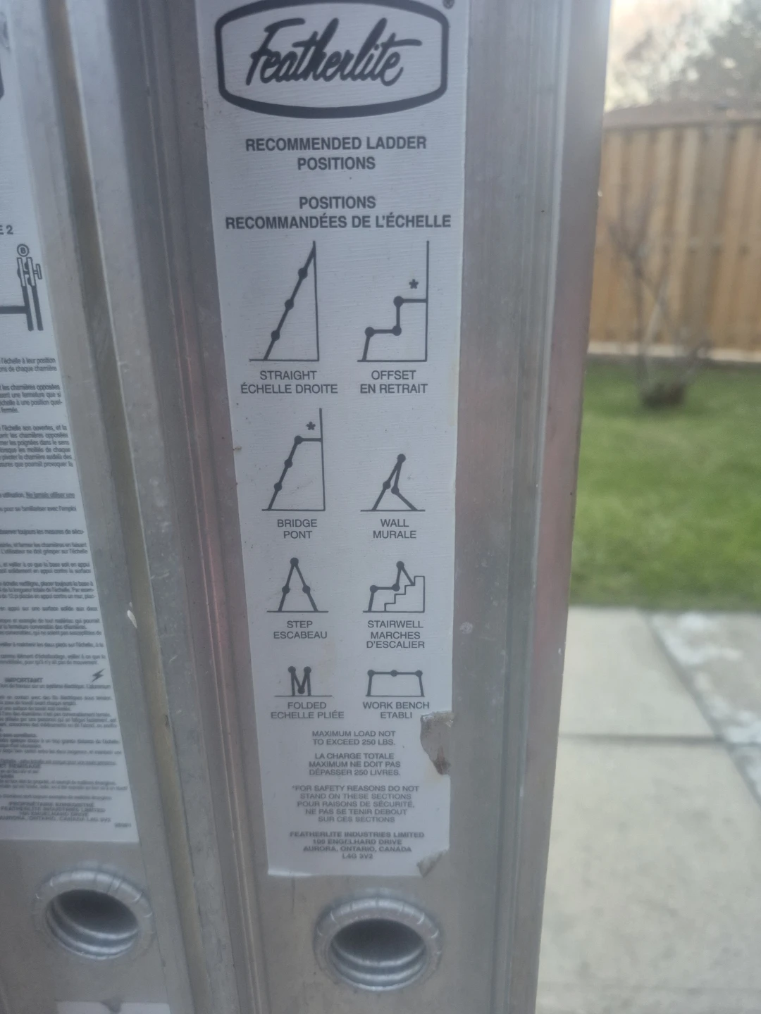 Featherlite Portable Multi-Position Ladder LM28340 - photo 5