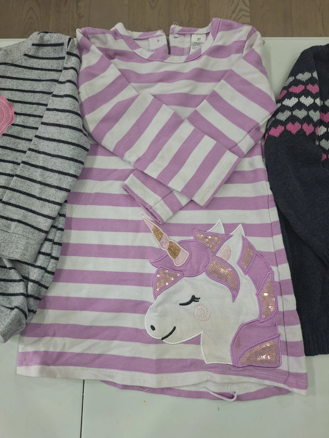 Bundle of 4 Girls' Long Sleeve Tops - photo 4