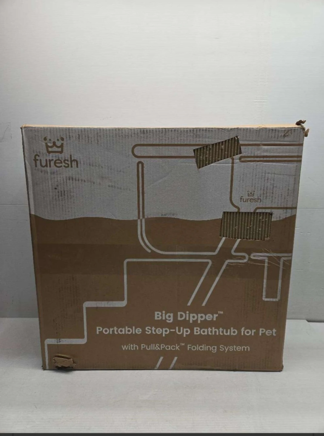 Furesh Big Dipper Portable Pet Bathtub