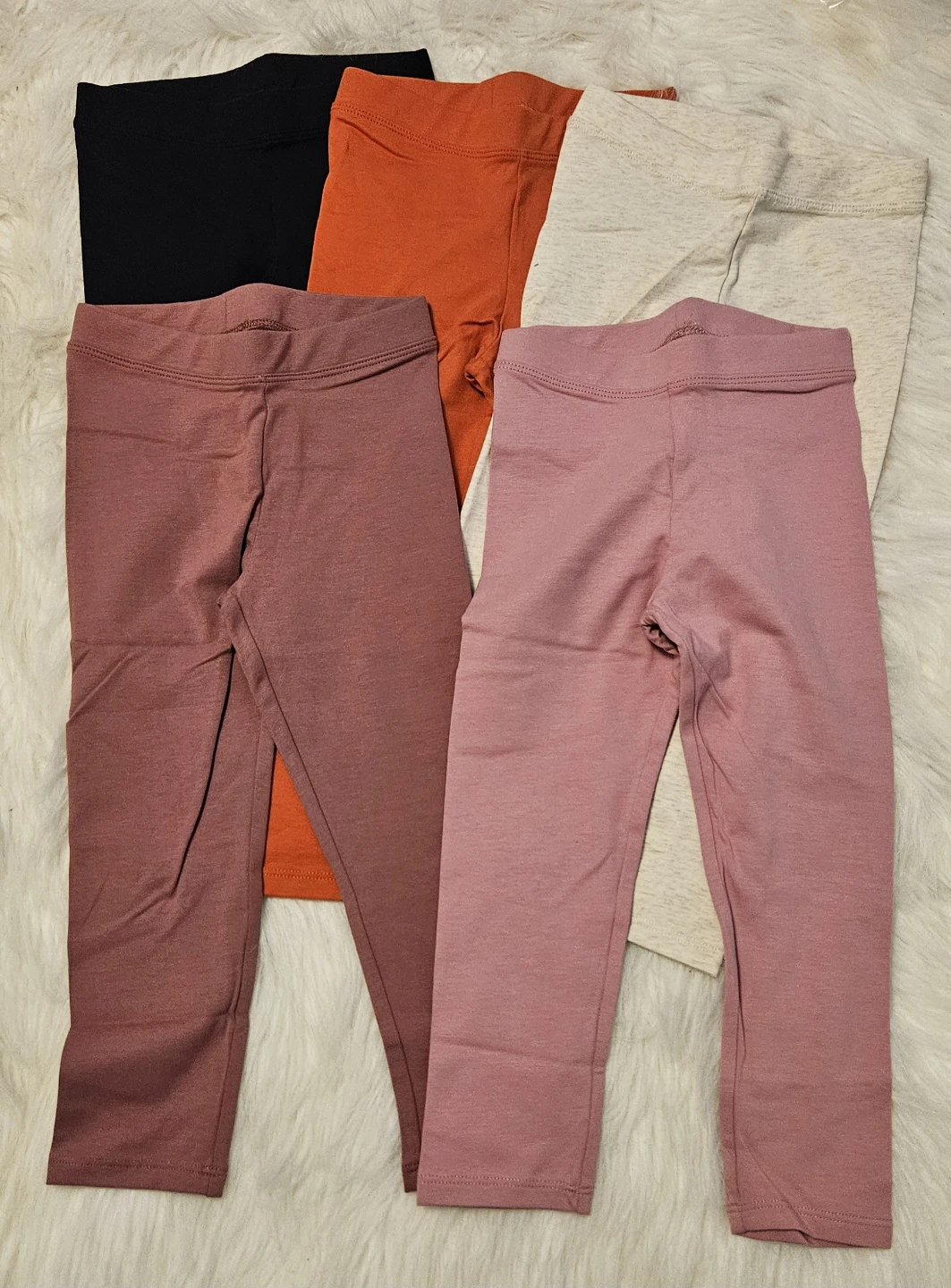 Amazon Essentials Kids Leggings 5 Pack 3Y/O