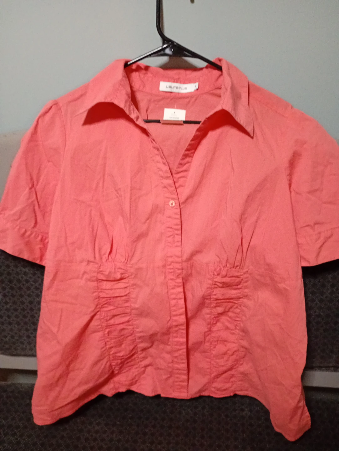 Laura Plus Short Sleeve Button-Up Shirt