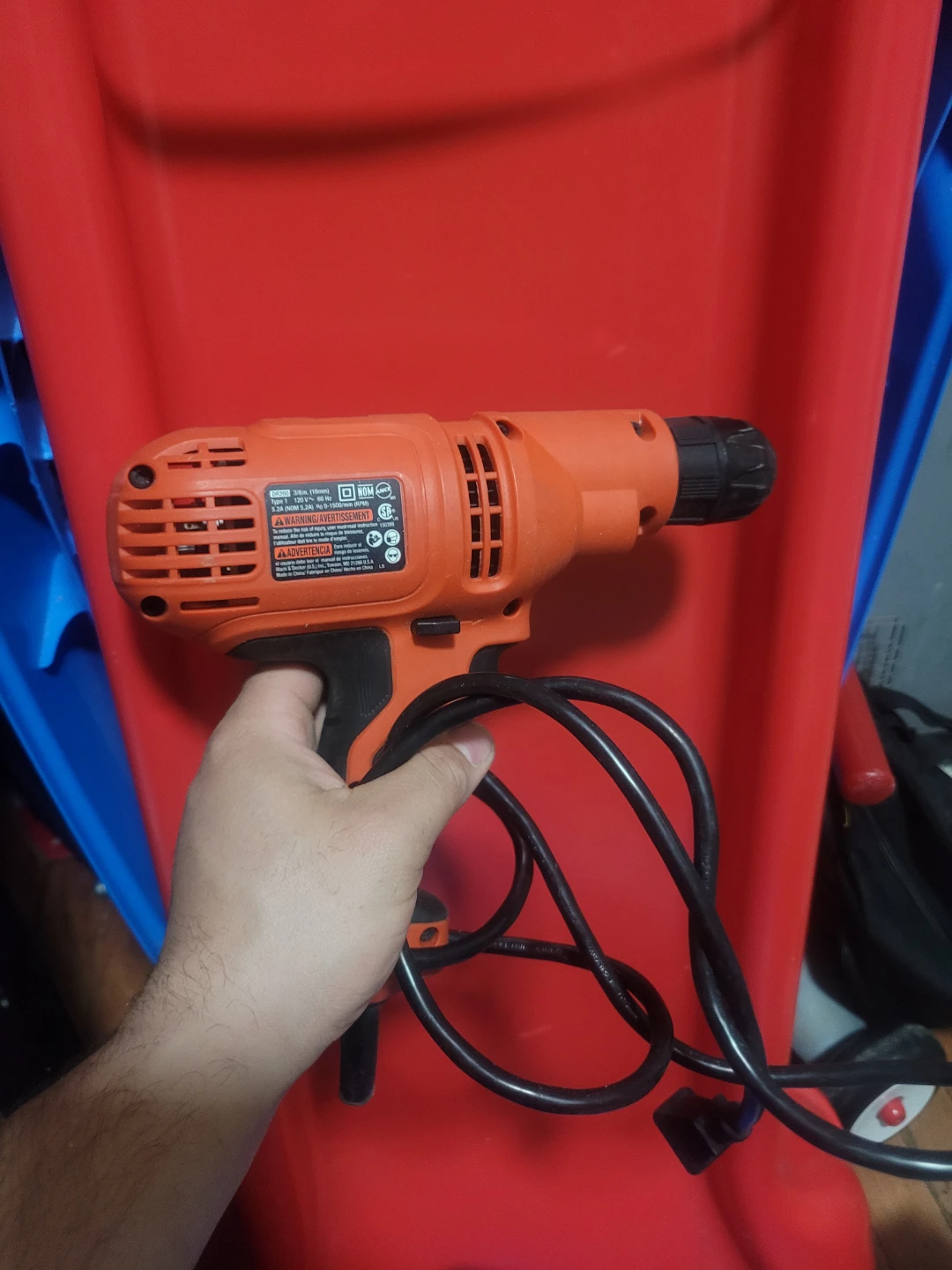 Black & Decker 5.2 Amp Corded Drill - photo 2