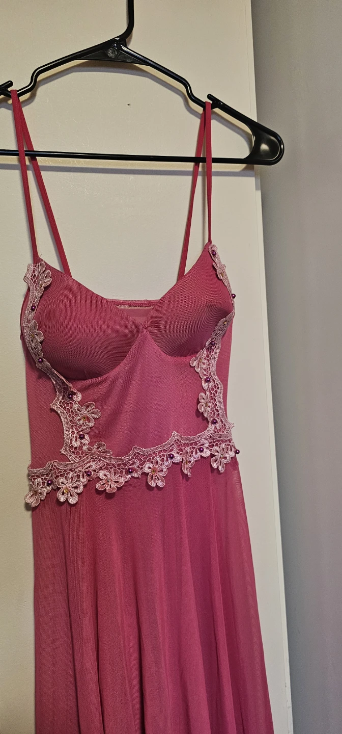 Pink Sheer Babydoll Lingerie - photo 3