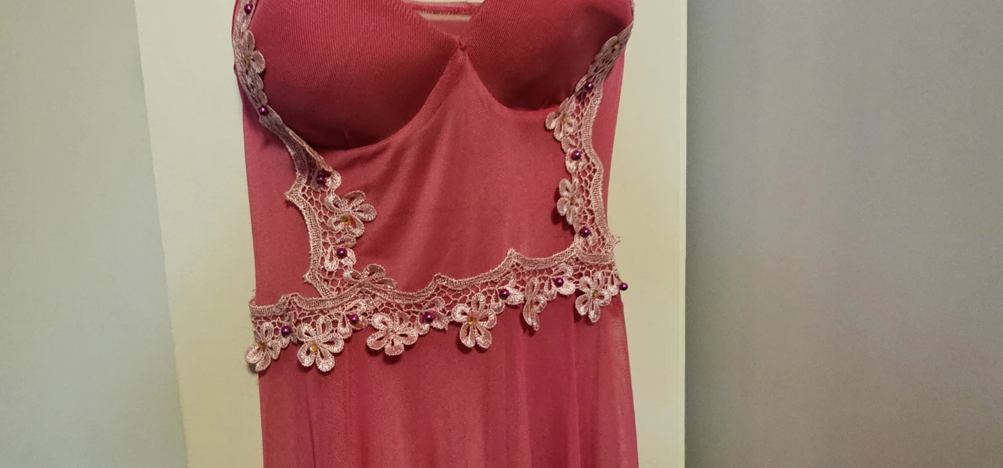 Pink Sheer Babydoll Lingerie - photo 4