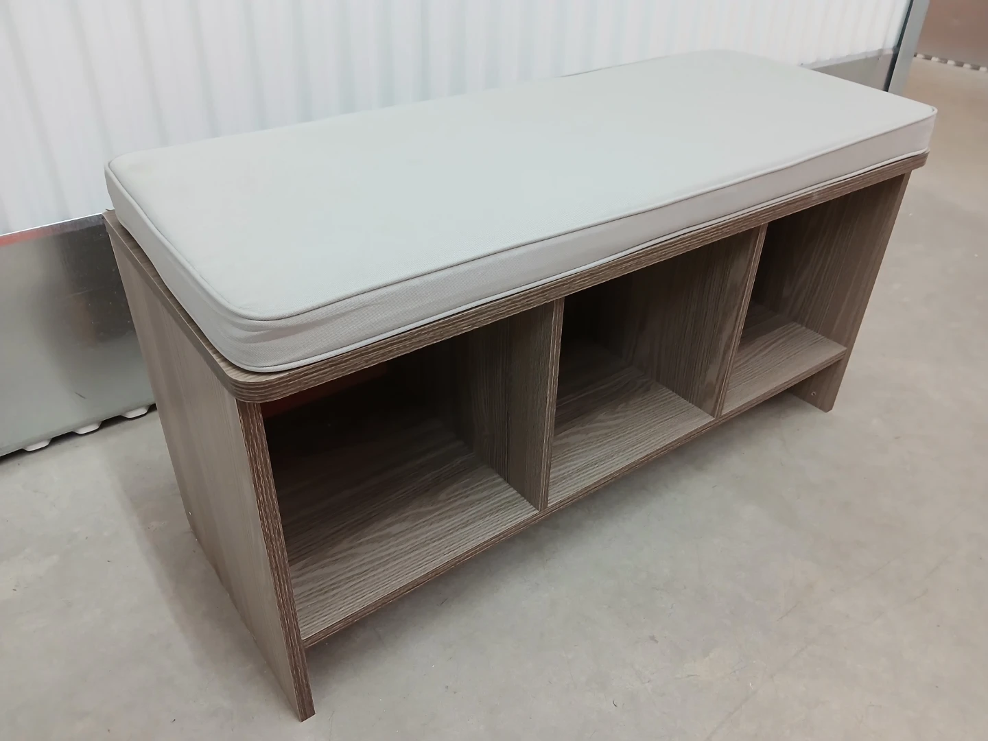 Storage Bench with Cushioned Seat - photo 3