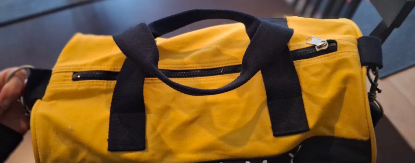 Vintage mini Tommy Hilfiger Yellow Duffle Bag purse - photo 2