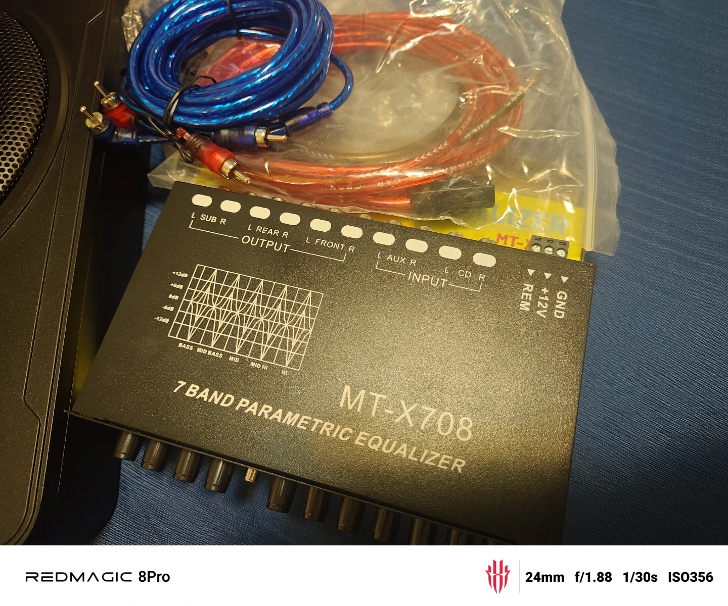 7 Band Parametric Equalizer , Auto Power F100-2 Subwoofer - photo 3