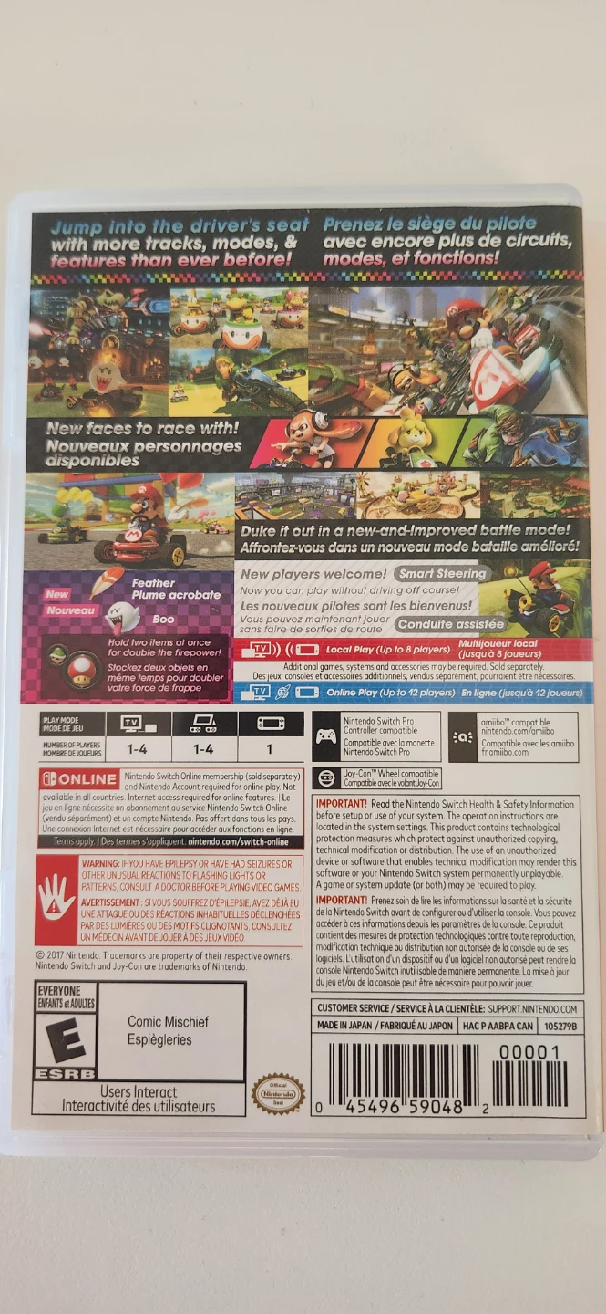 Mario Kart 8 Deluxe Game for Nintendo Switch - photo 4