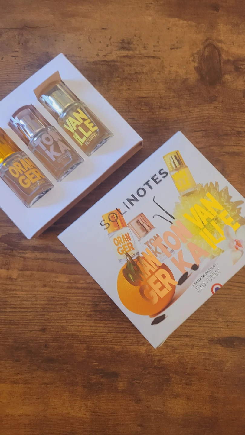 Solinotes Fragrance Set, 3 x 15 ml Eau de Parfum