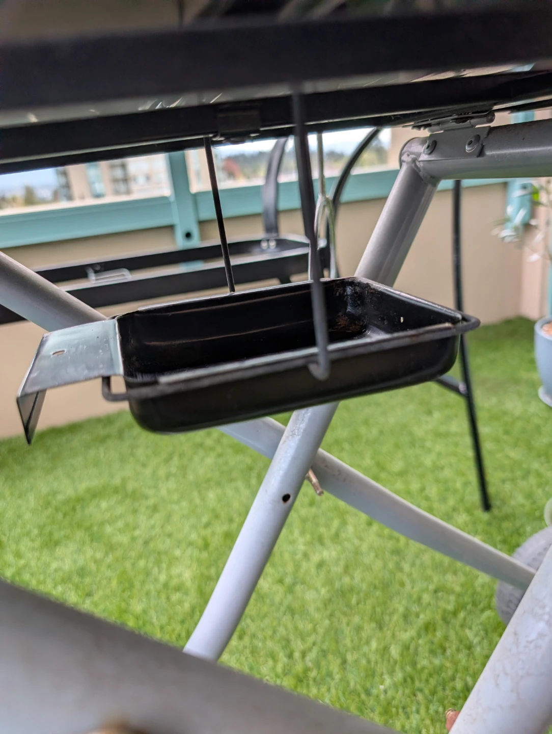 Blue Portable Propane Grill double (independent)fire - photo 5