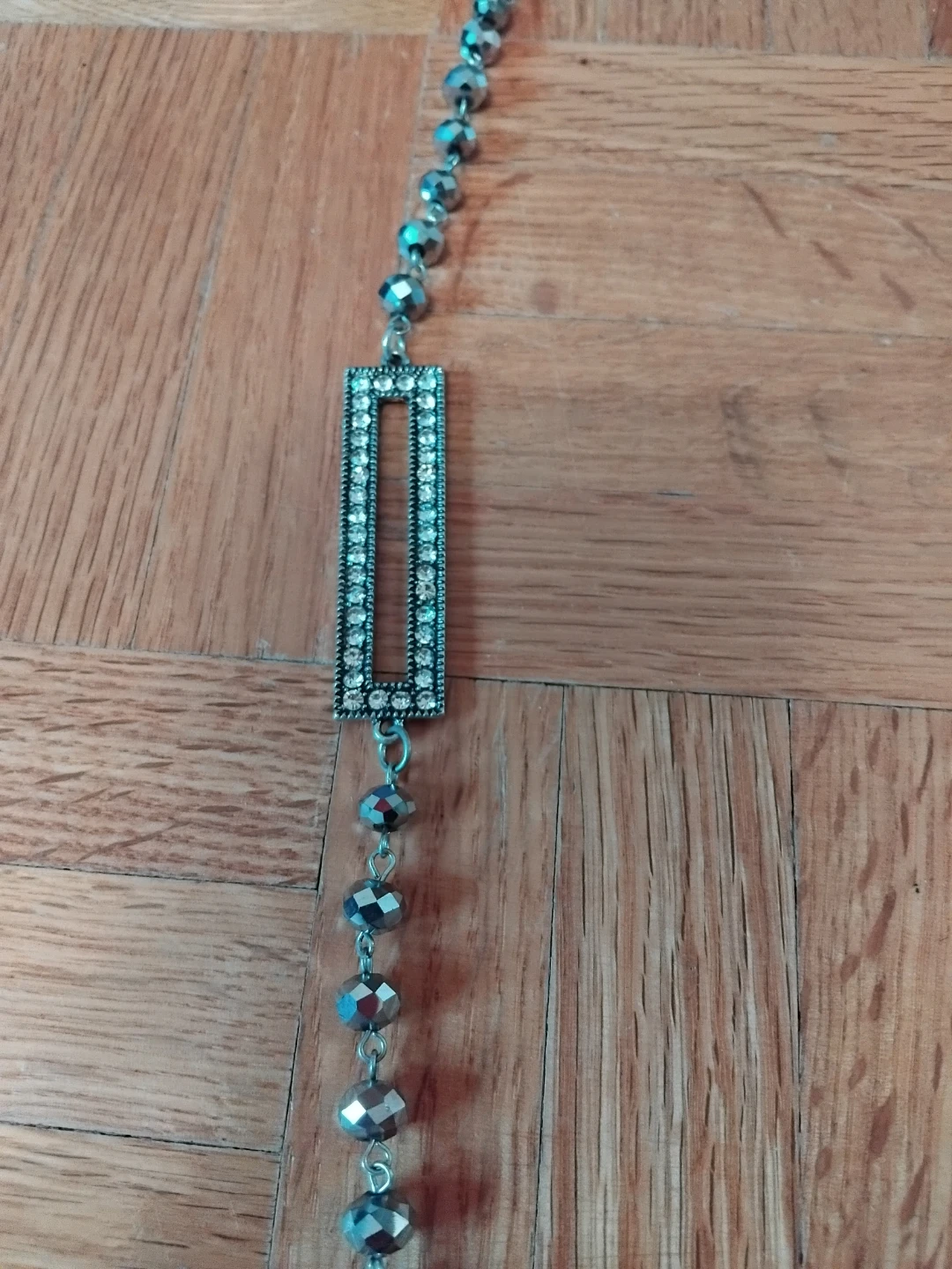 Beaded Necklace and Earring Set - photo 2