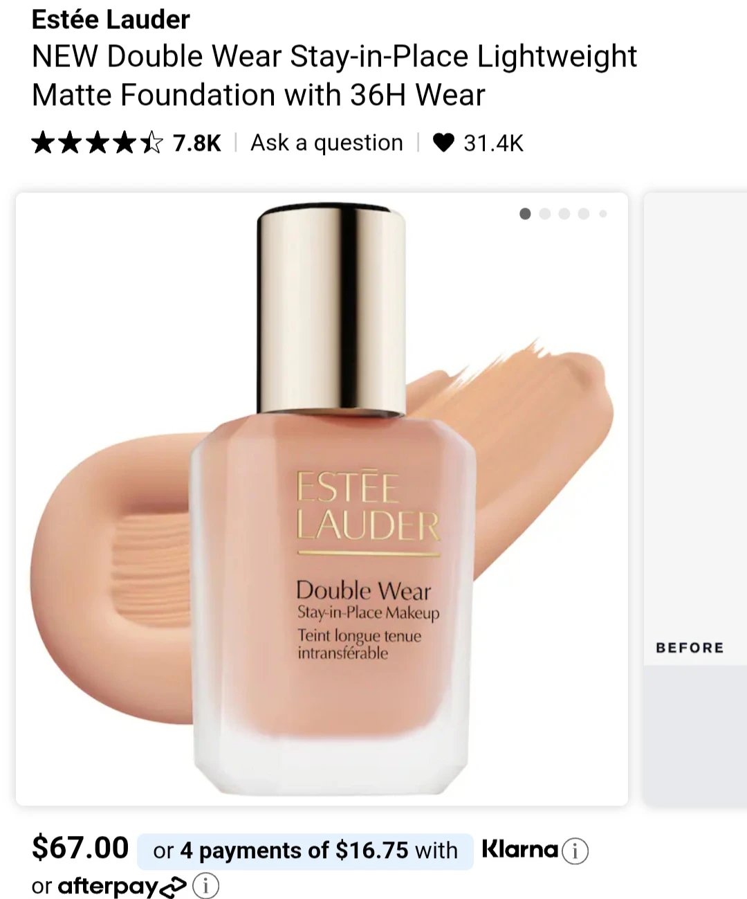 Brand New Estee Lauder Double Wear Foundation