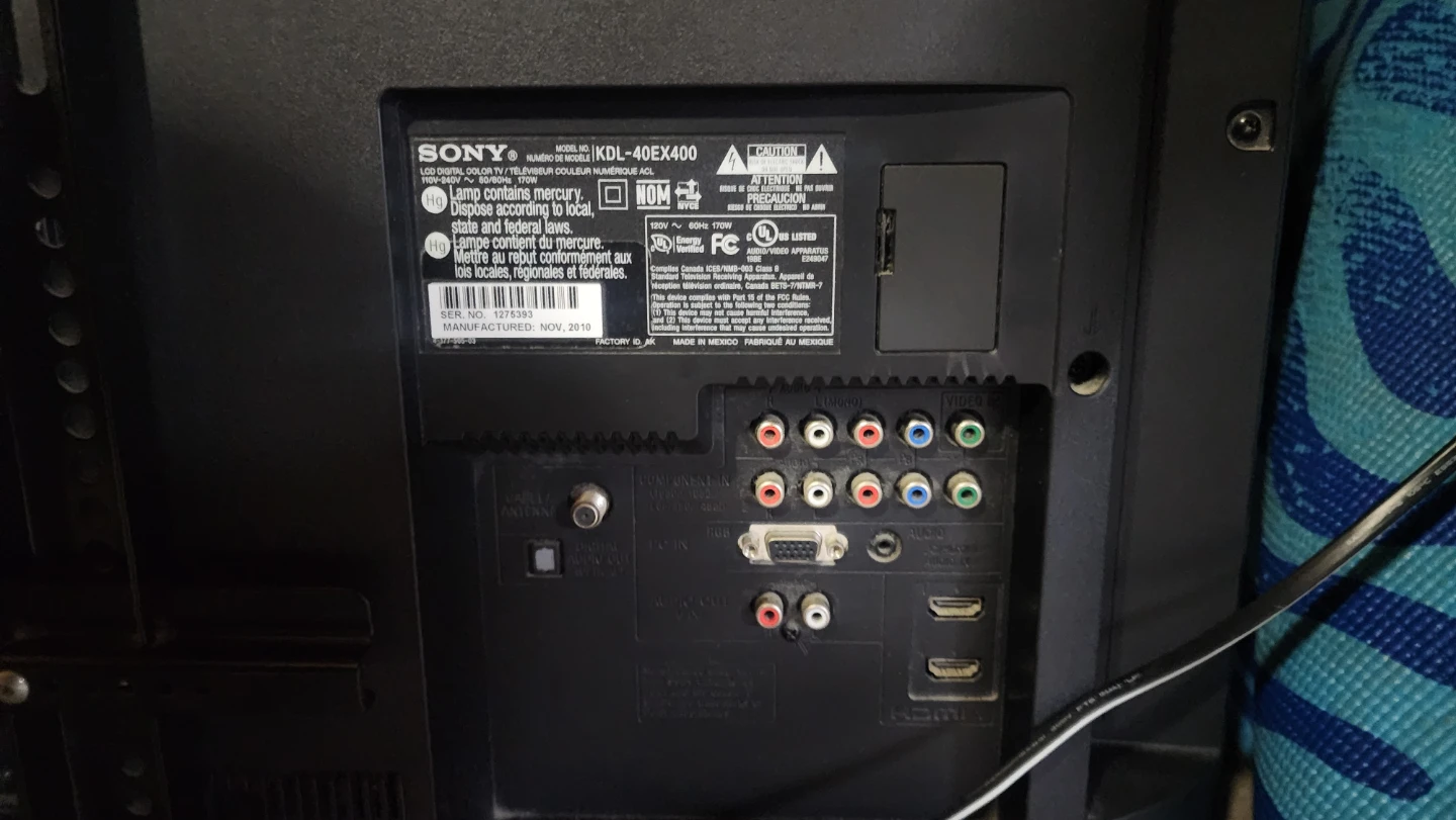Sony BRAVIA KDL-40EX400 40-inch LCD TV - photo 5