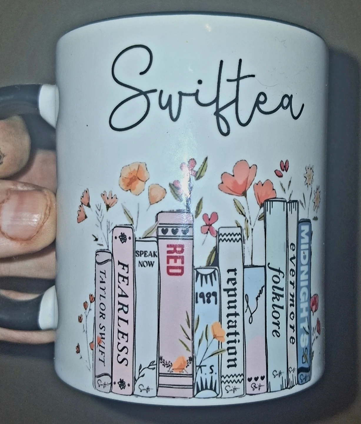 Swiftie Taylor Swift Album Collection Mug