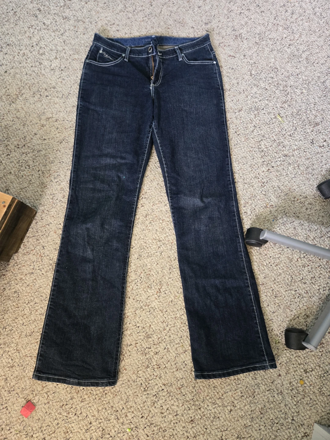 Wrangler Q baby Ultimate Riding Jeans- Women's 9/10 x 34 - photo 3
