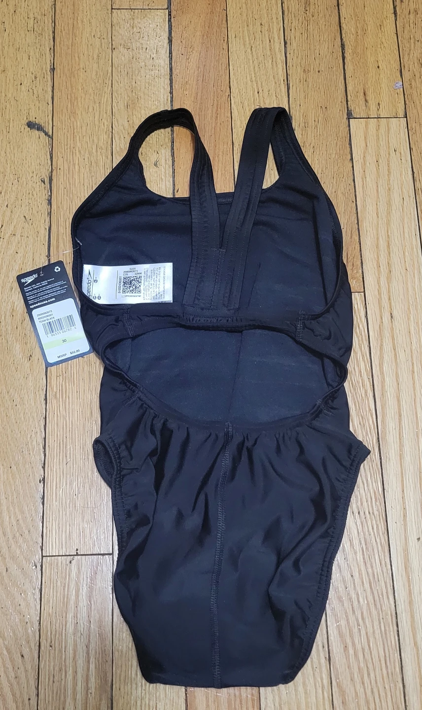 Speedo Women's Black Swimsuit Size 30 (small) - photo 5