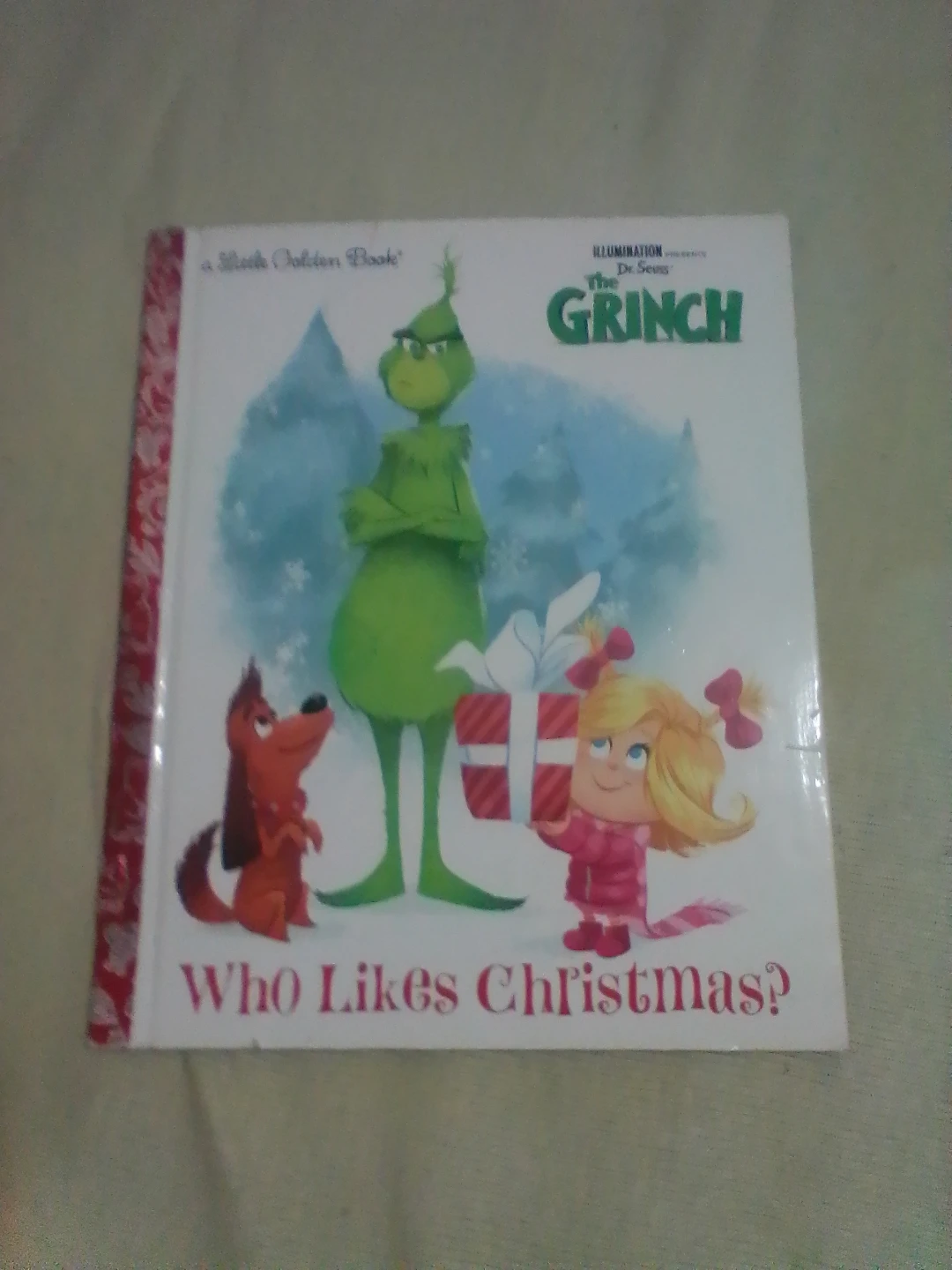 Dr. Seuss The Grinch Who Likes Christmas? A Little Golden Book