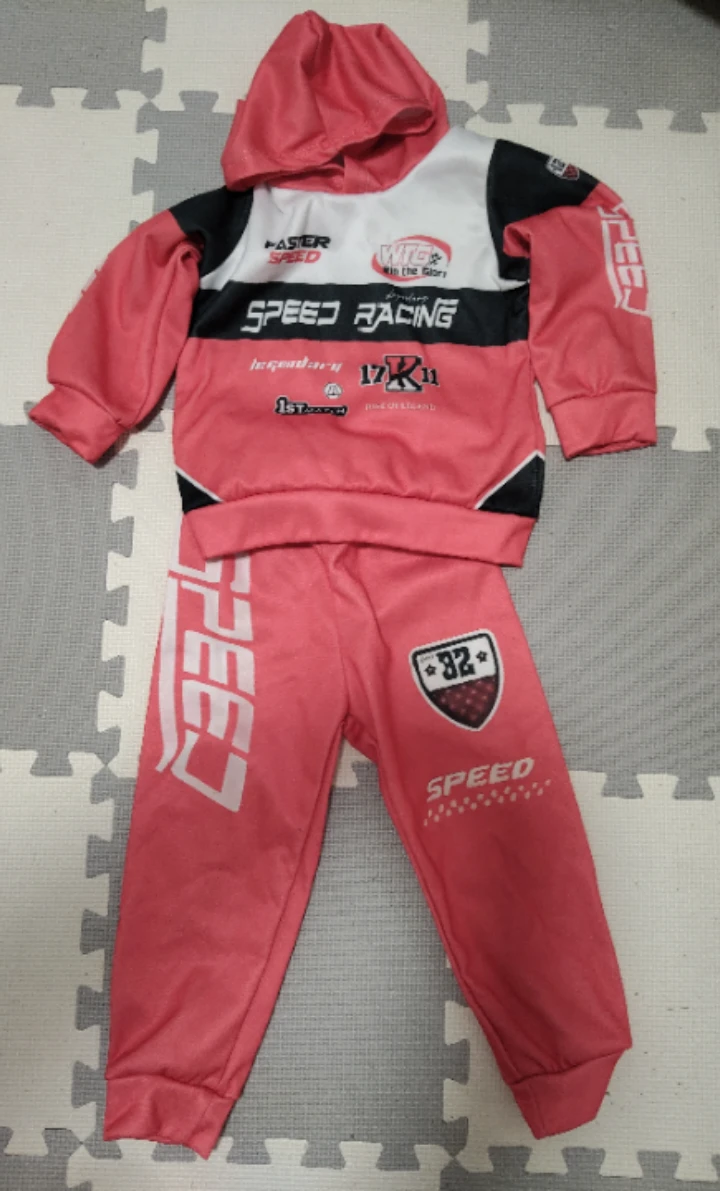Speed Racing Tracksuit Set - Red
