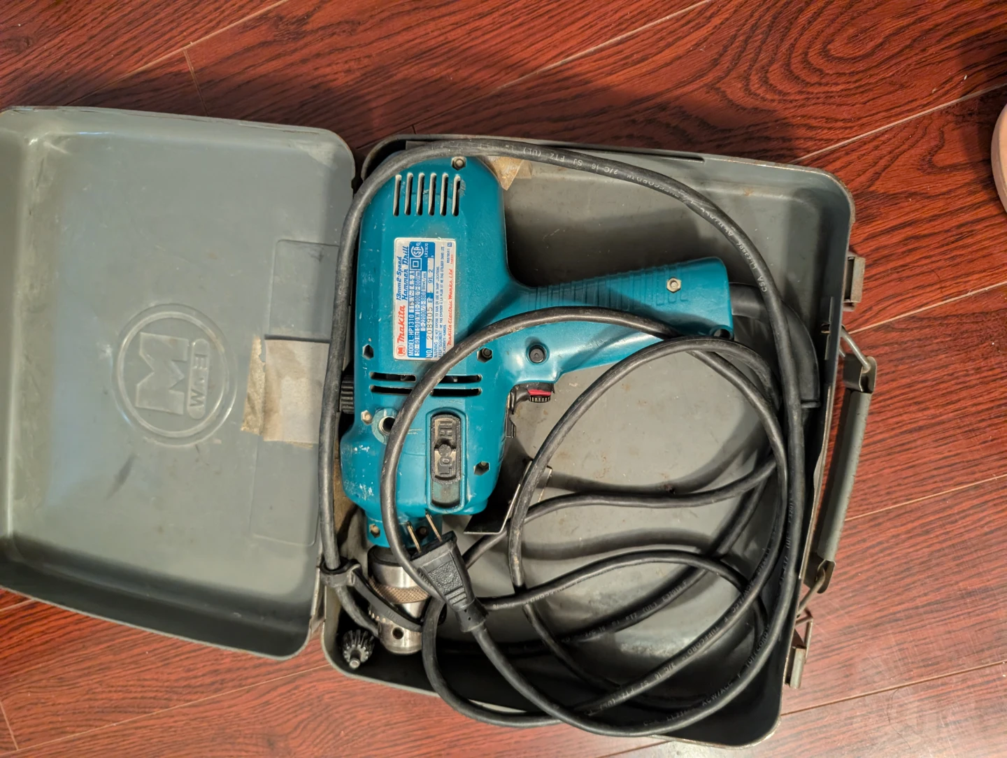 Makita Electric Hammer Drill with Case - photo 3