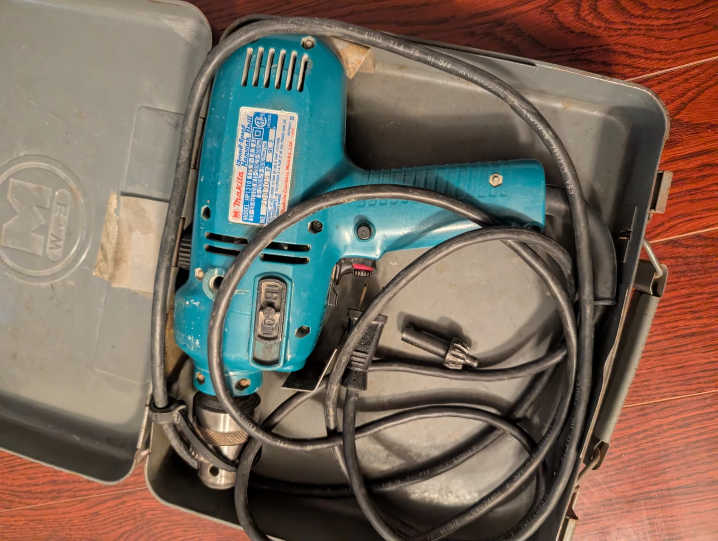 Makita Electric Hammer Drill with Case - photo 4