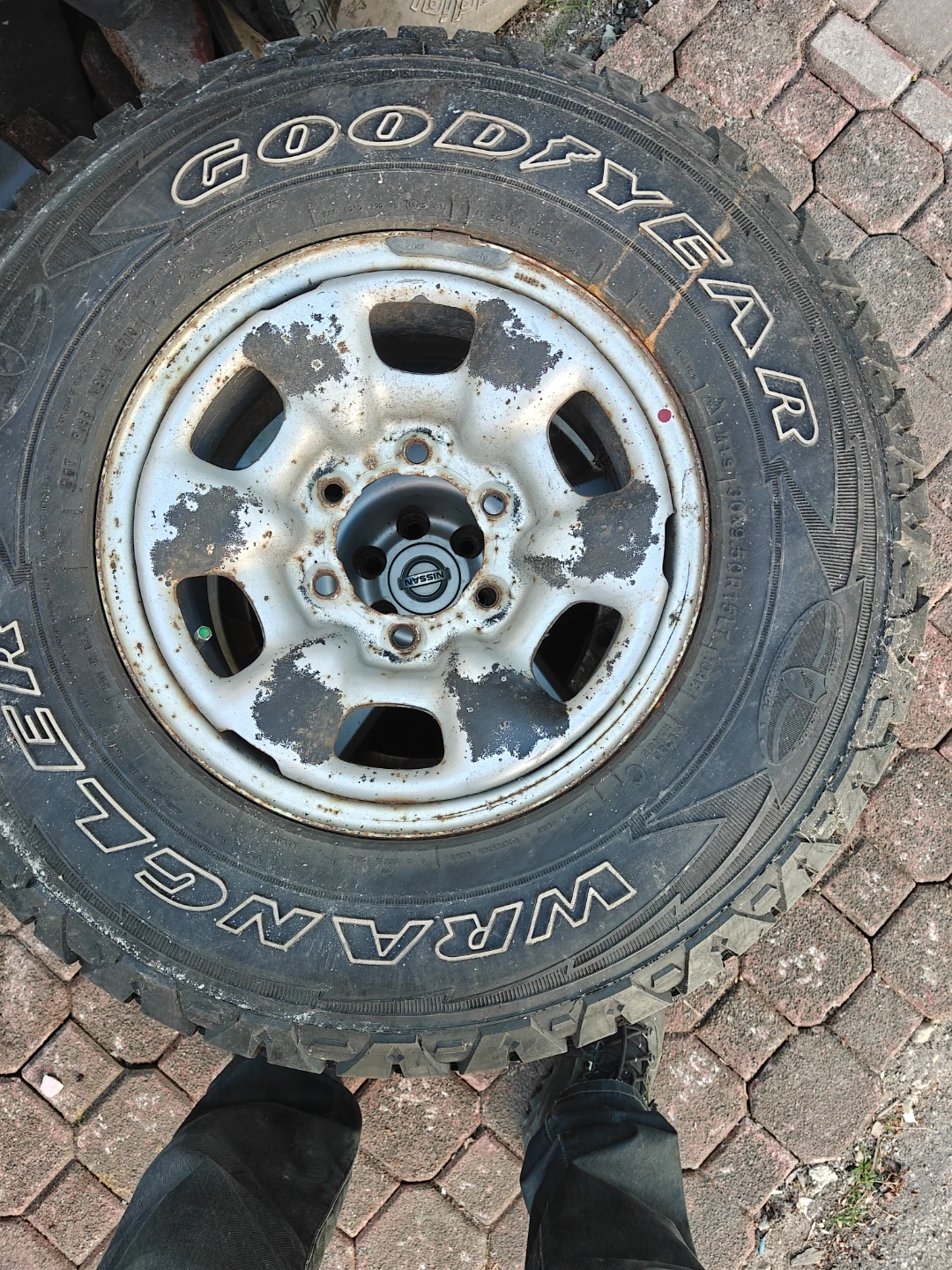 Goodyear Wrangler All-Season Tire 30x9.50R15LT - photo 2