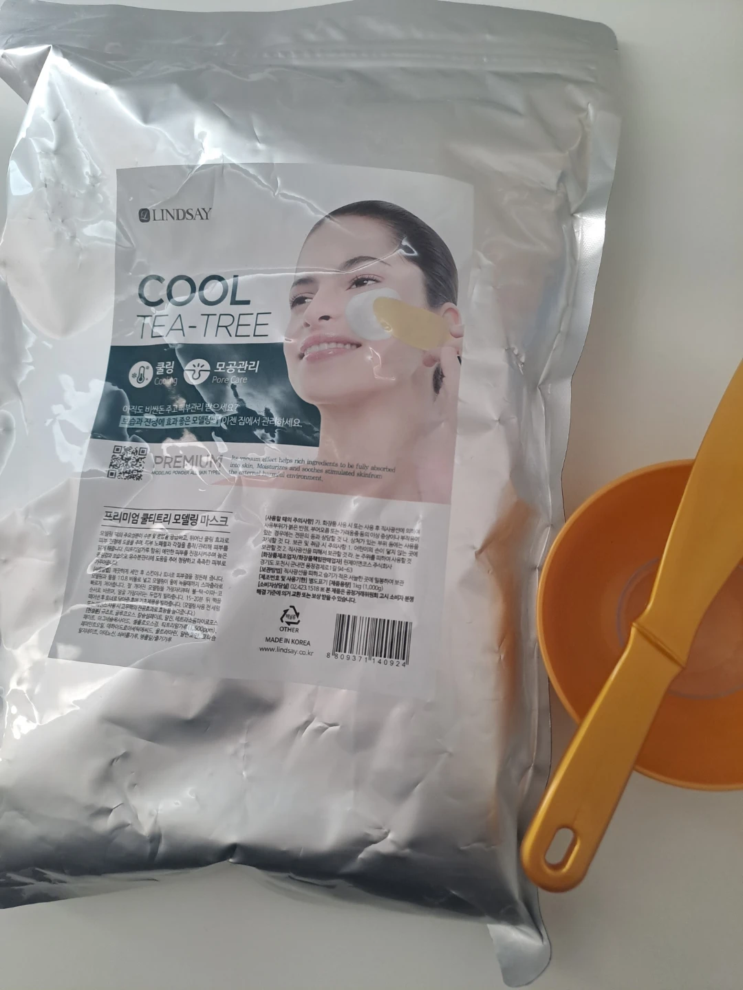 Lindsay Cool Tea-Tree Premium Modeling Mask 1000g