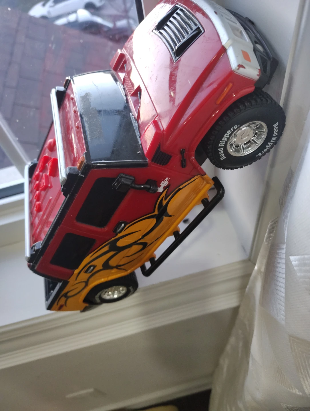 Hummer H2 Toy Truck with Flames