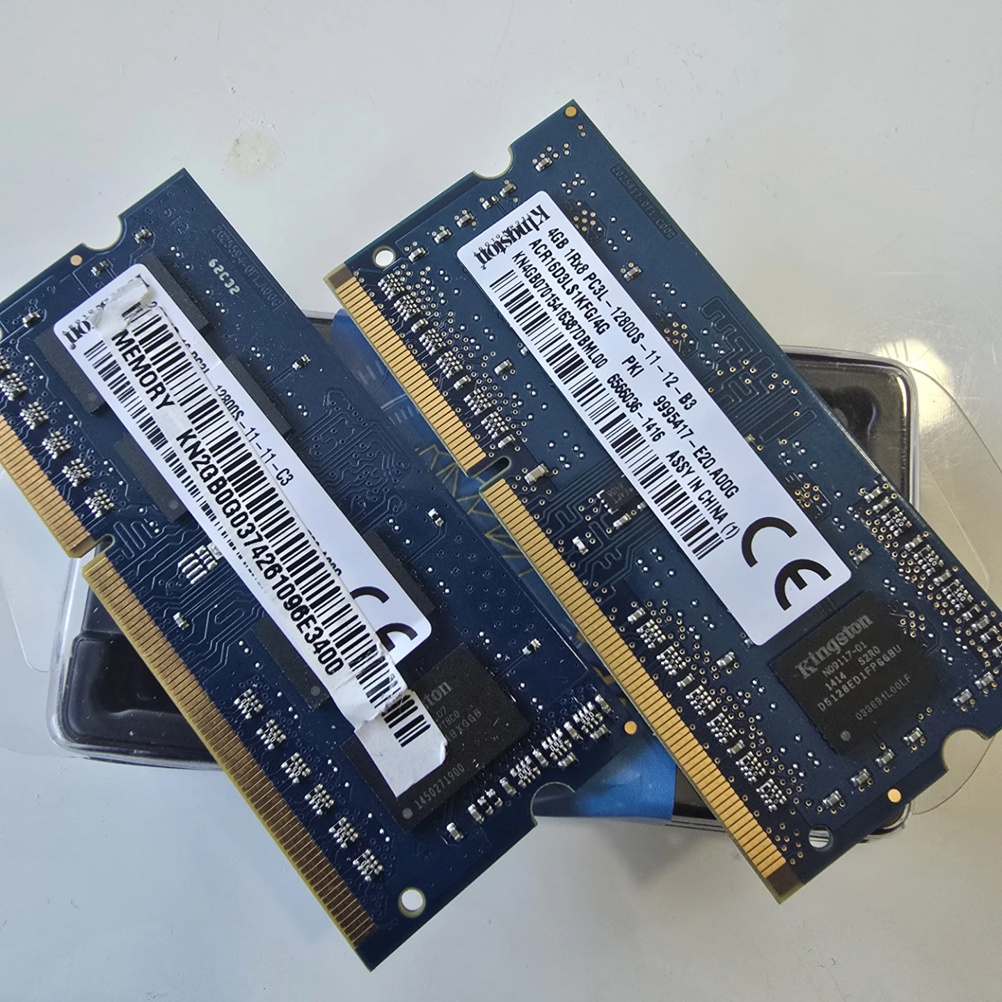 2x Kingston 4GB DDR3, 12800s  Laptop RAM Sticks - photo 4