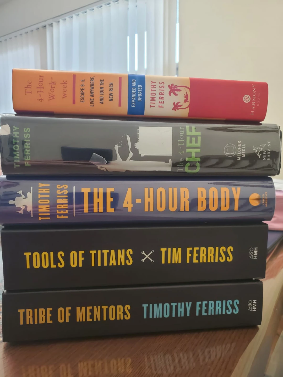 Set of 5 Timothy Ferriss Books