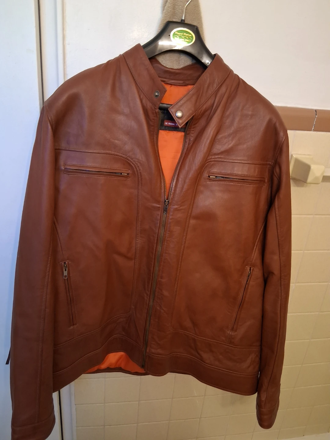 Brown Leather Jacket with Fringe - photo 2