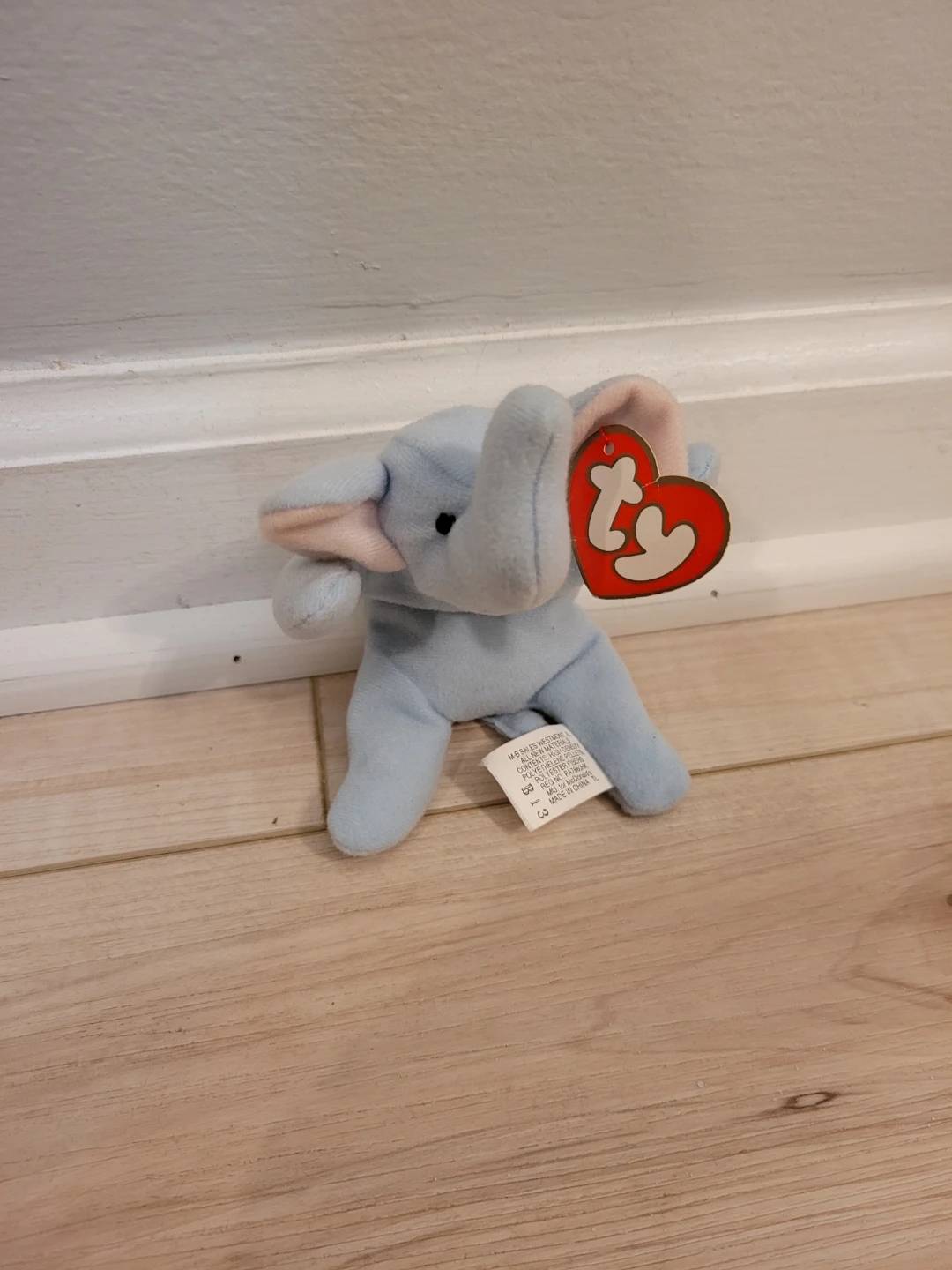 Ty Teenie Beanie Babies Peanut the Elephant Plush