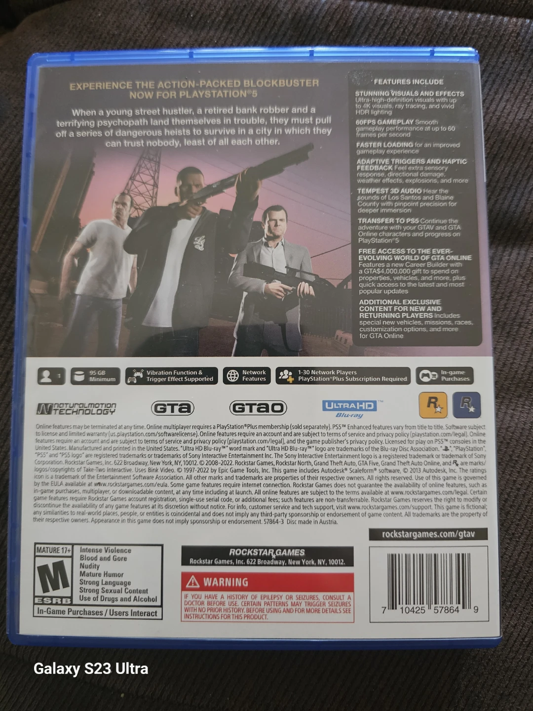 Grand Theft Auto V PS5 Game - photo 2