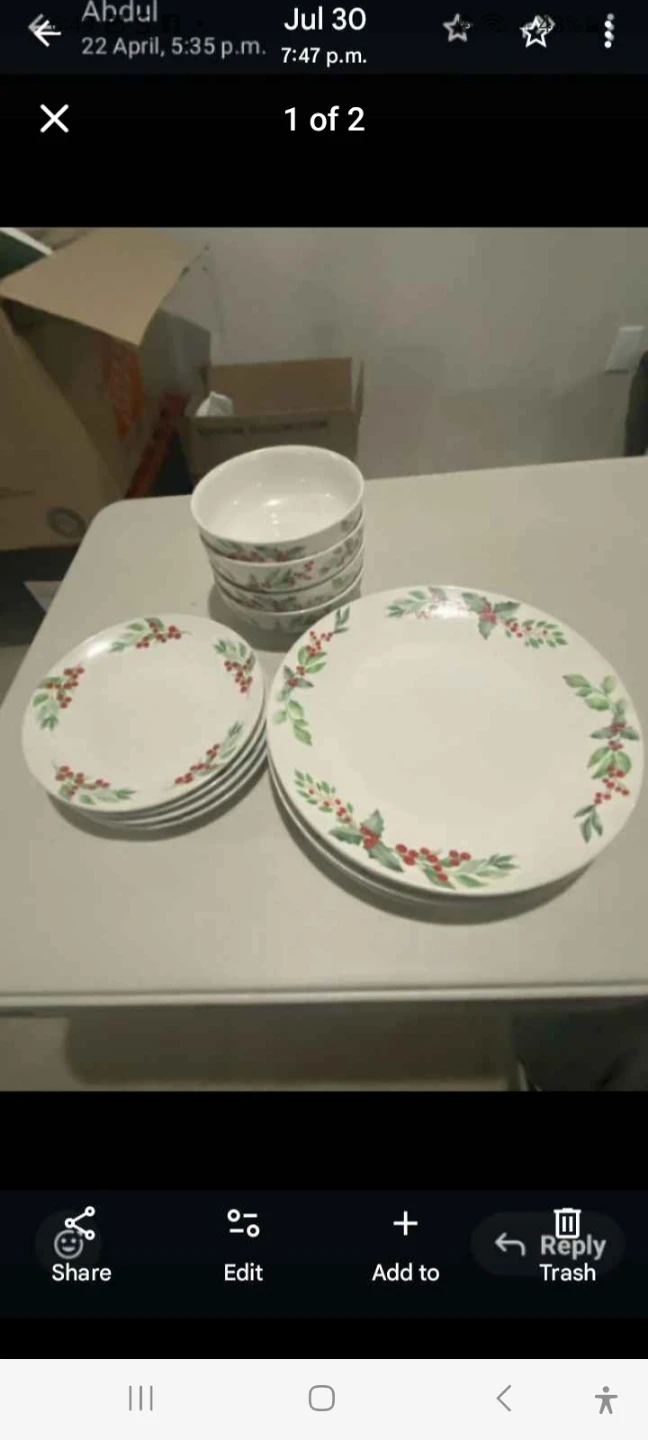 Dinner set beautiful design mothers day gift 🎁