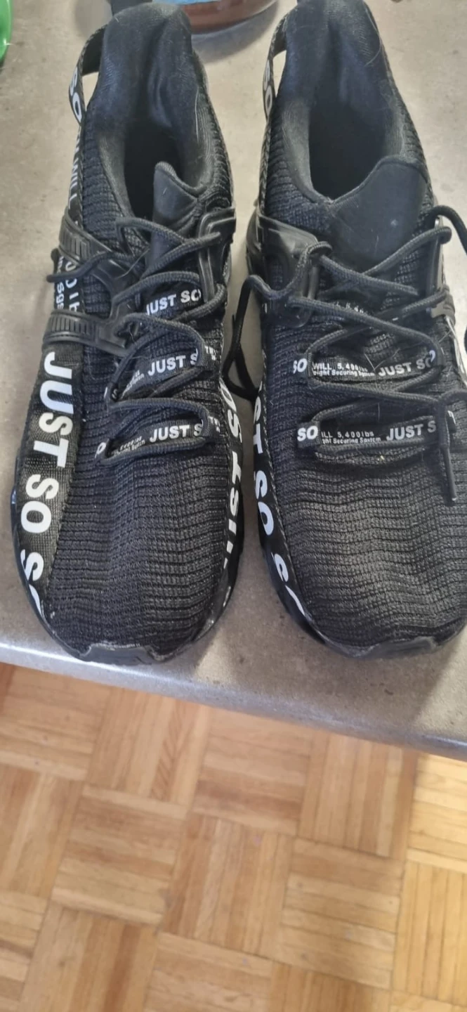Black "JUST SO SO" Sneakers - photo 4