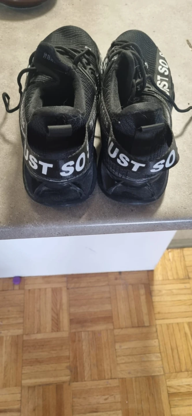 Black "JUST SO SO" Sneakers - photo 5