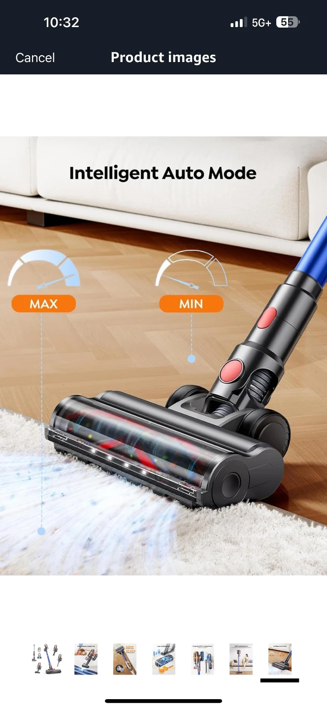 SMOTURE Cordless Stick Vacuum Cleaner - photo 2