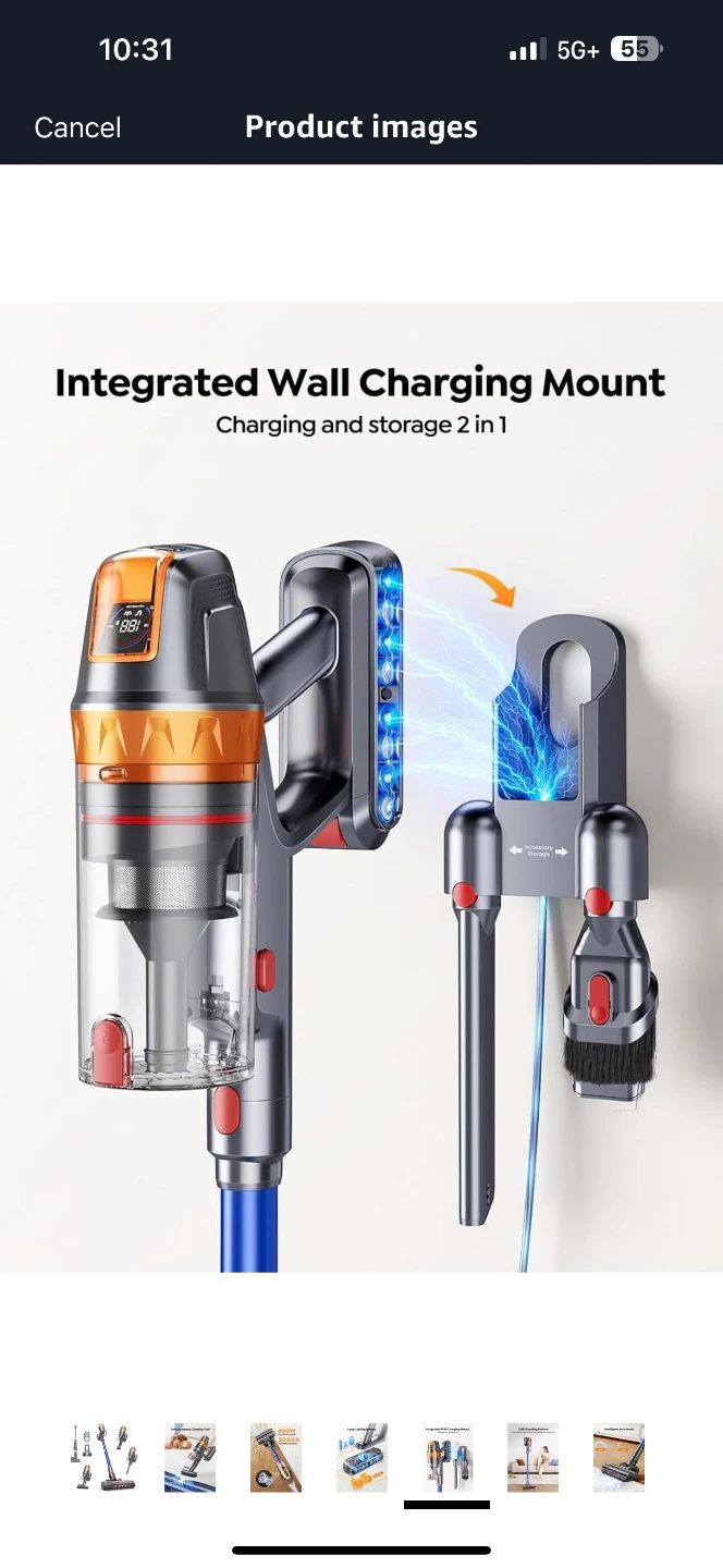 SMOTURE Cordless Stick Vacuum Cleaner - photo 3