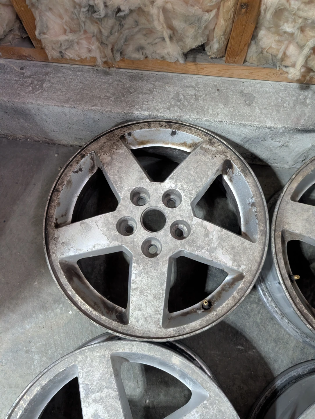 (4)-16 Inch Alloy Rims Off 2008 Chevrolet Cobalt 5x110 - photo 5