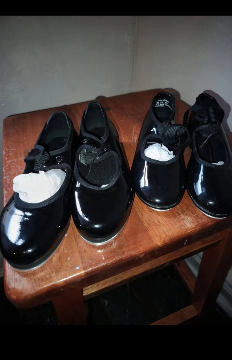Black Tap Shoes - Size 11 & 10