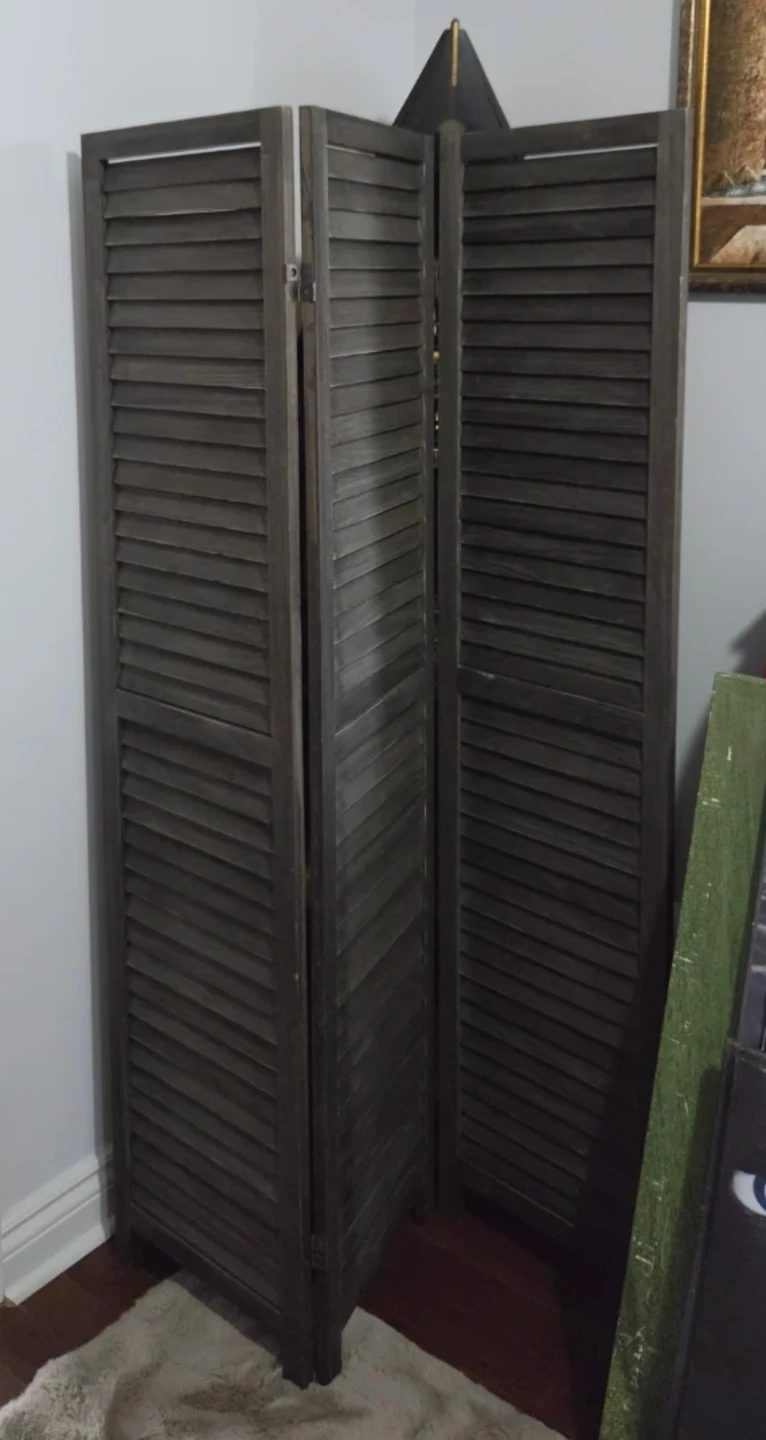 3-Panel Folding Room Divider Screen
