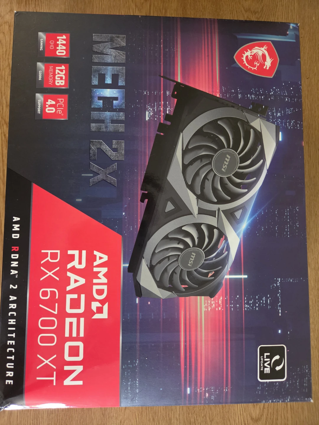Radeon MSI RX6700XT - photo 2